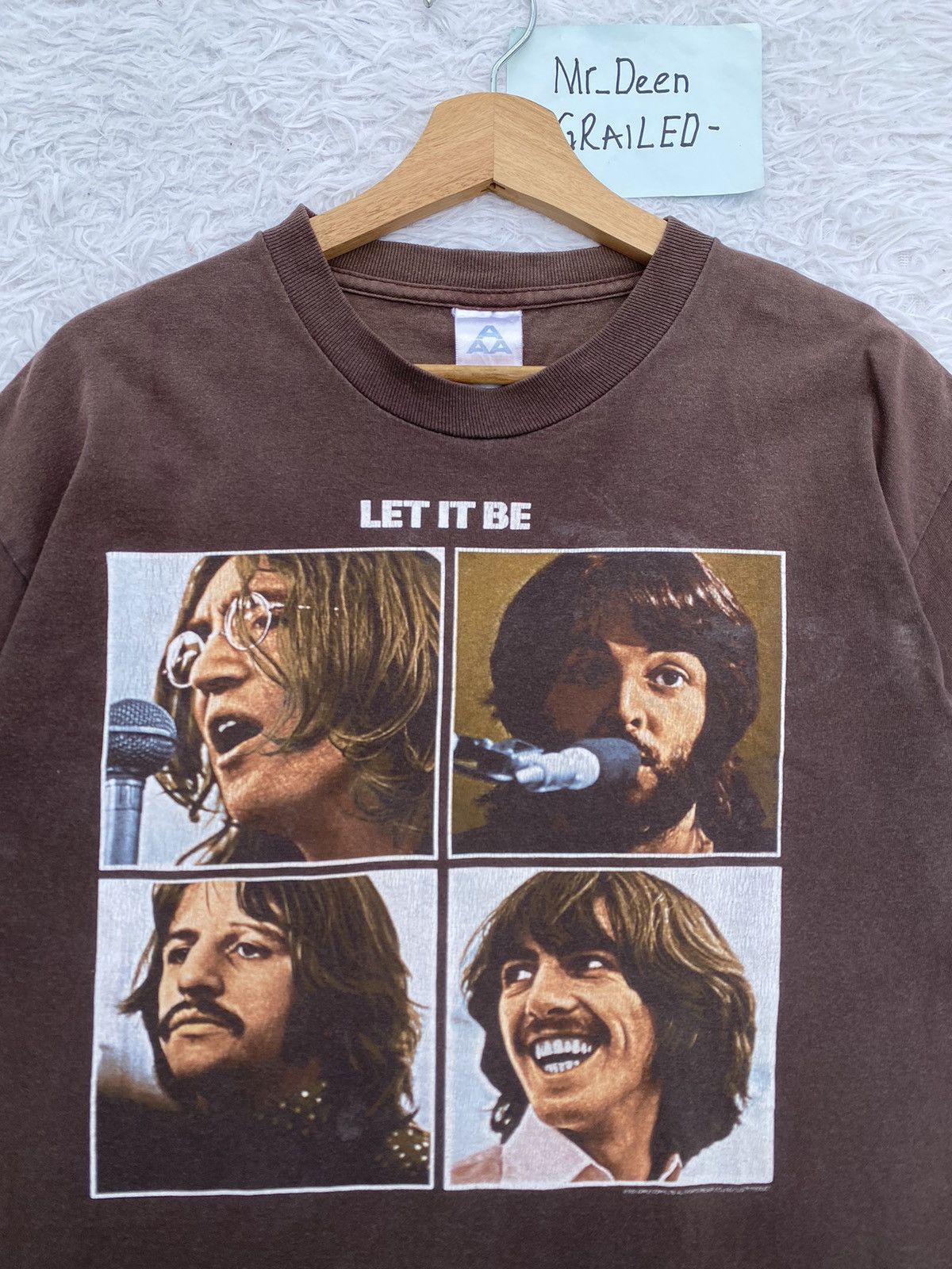 Band Tees Rare Vintage The Beatles “Let it Be “ Tshirt Size US L / EU 52-54 / 3 - 8 Thumbnail