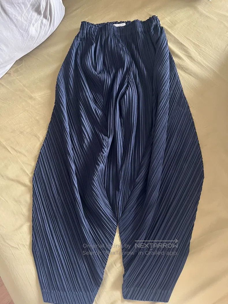 Issey Miyake Issey Miyake size:1 Black Pleated Pants Size 31" - 1 Thumbnail