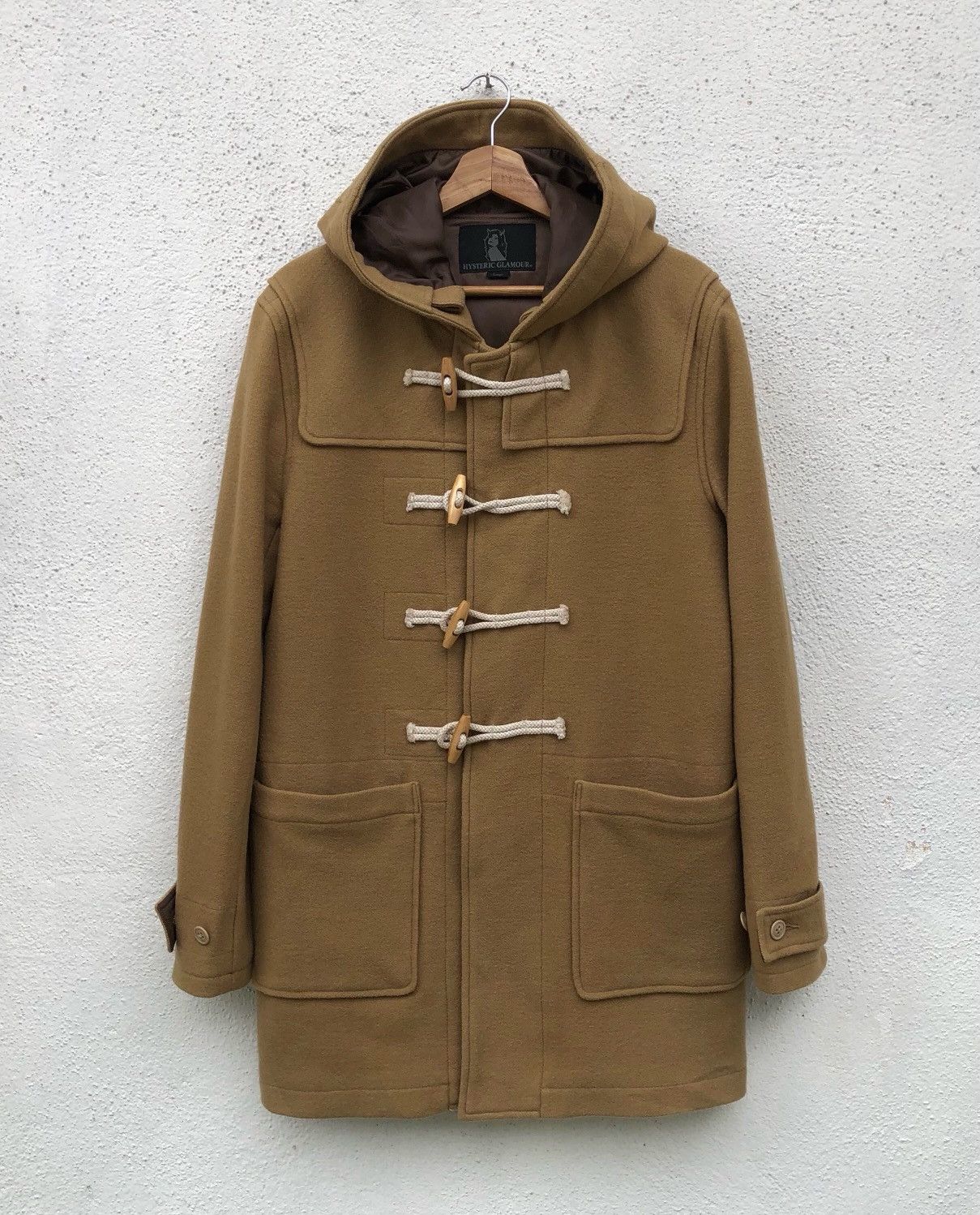 ジャケット・アウター 00s japanese label duffel coat hoodie Duffle Coat Japanese Brand | Grailed