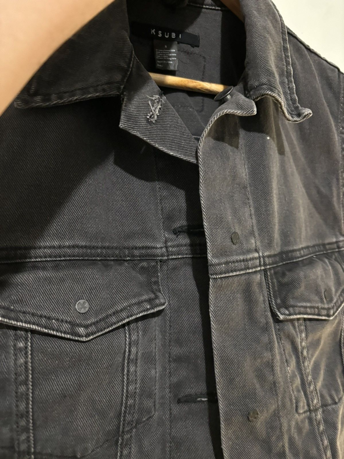 Ksubi Ksubi Classic Denim Vest with Cobra Embroidery Size US S / EU 44-46 / 1 - 13 Thumbnail