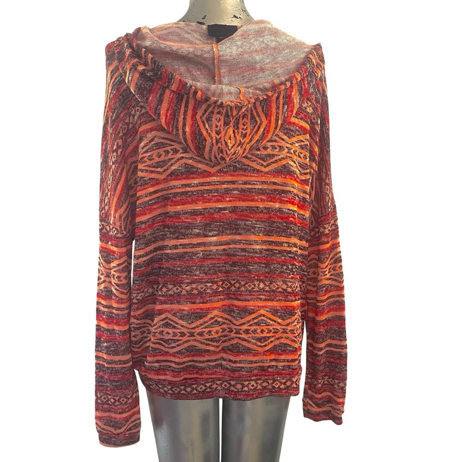 Other Hooked Up by IOT Multicolor Knit Sweater size L Size L / US 10 / IT 46 - 3 Thumbnail