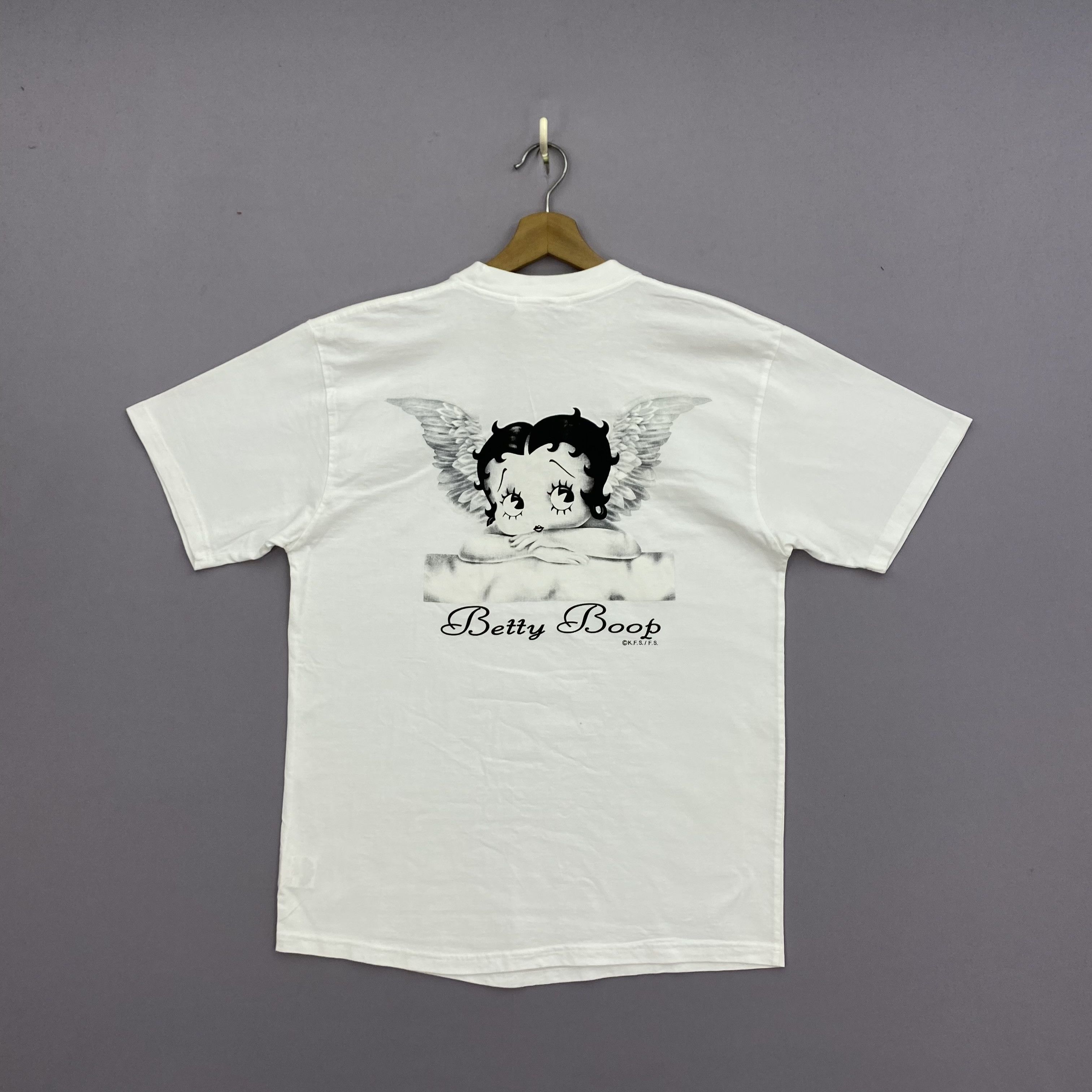 Cartoon Network × Vintage Vintage Betty Boop T-Shirt Nude Hentai Cartoon Crewneck Tees Size US M / EU 48-50 / 2 - 1 Thumbnail