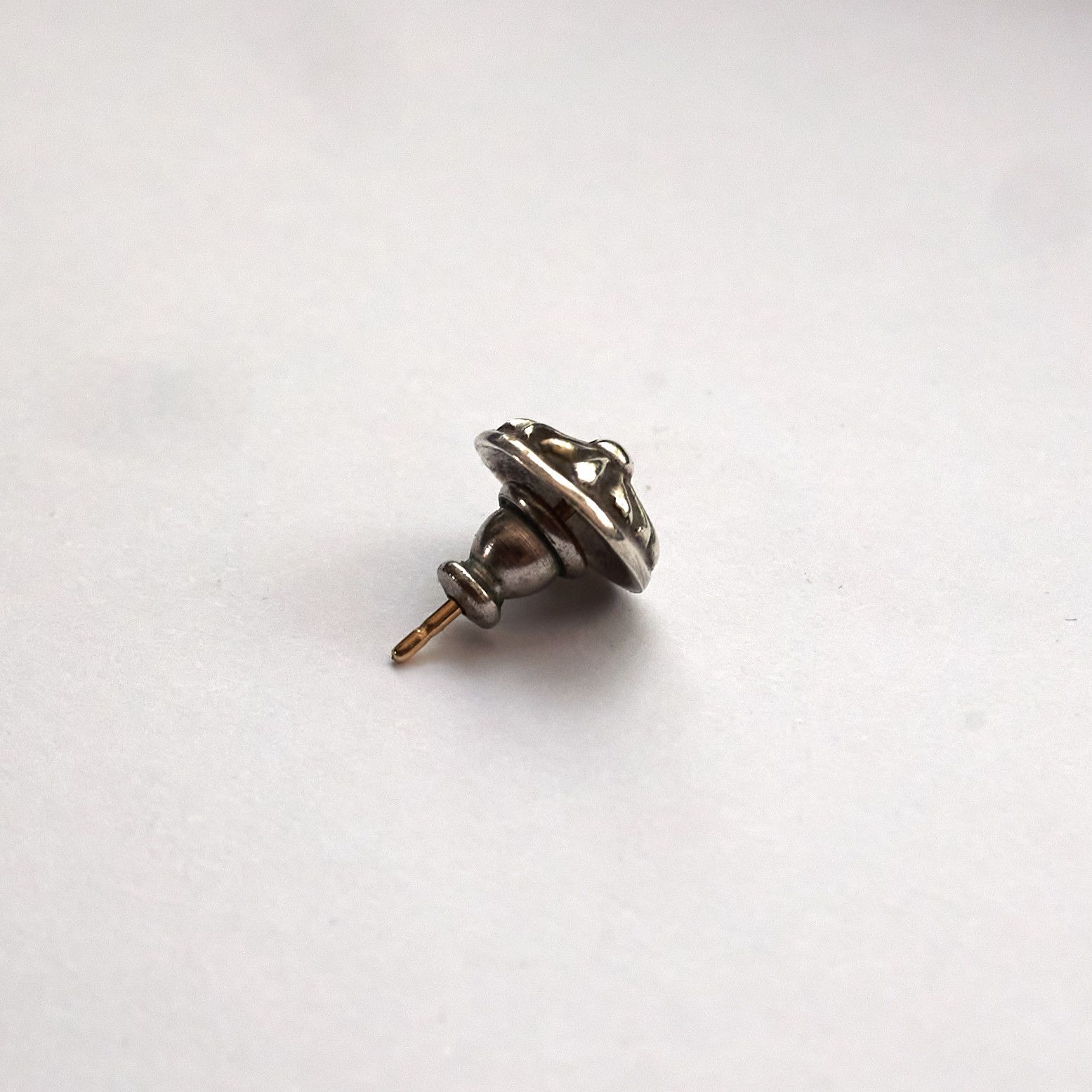 Chrome Hearts Chrome Hearts Cross Ball Stud Earring Size ONE SIZE - 4 Thumbnail