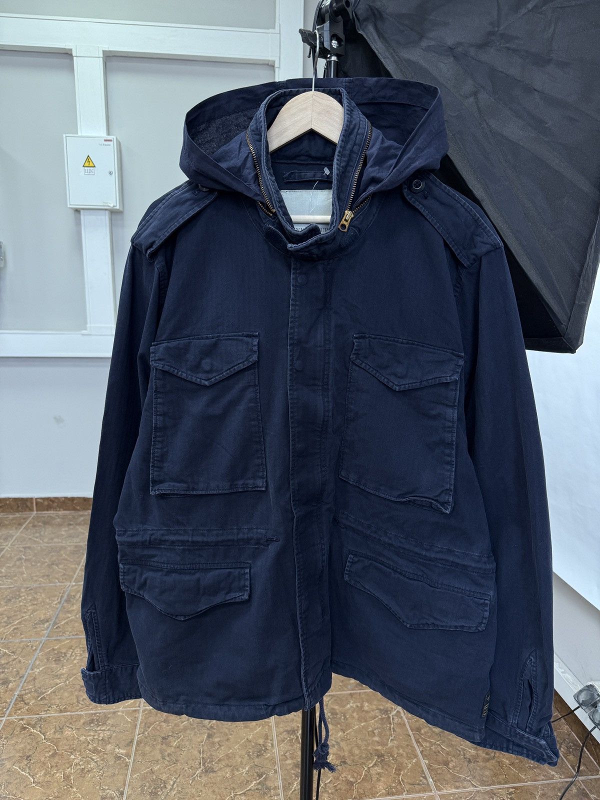 Denim & Supply Ralph Lauren × Polo Ralph Lauren × RRL Ralph Lauren 🇺🇸 Vintage Denim Supply Ralph Lauren Army Military Jacket Y2K Size US XL / EU 56 / 4 - 1 Thumbnail