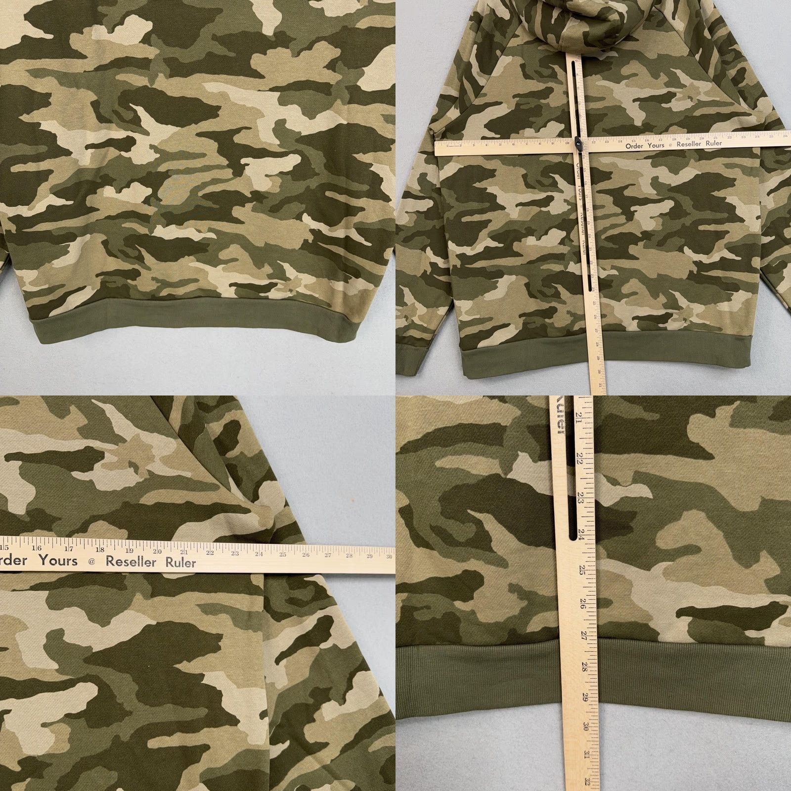 Under Armour Under Armour Hoodie Mens Large Green Camo Steamboat Fleece Pullover NWT Size US L / EU 52-54 / 3 - 8 Thumbnail