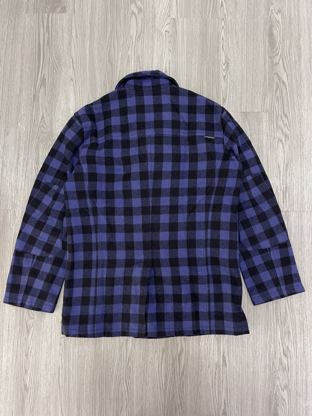 Neighborhood 2004 Neighborhood Enemy Plaid Double Breasted Jacket Size US S / EU 44-46 / 1 - 12 Thumbnail