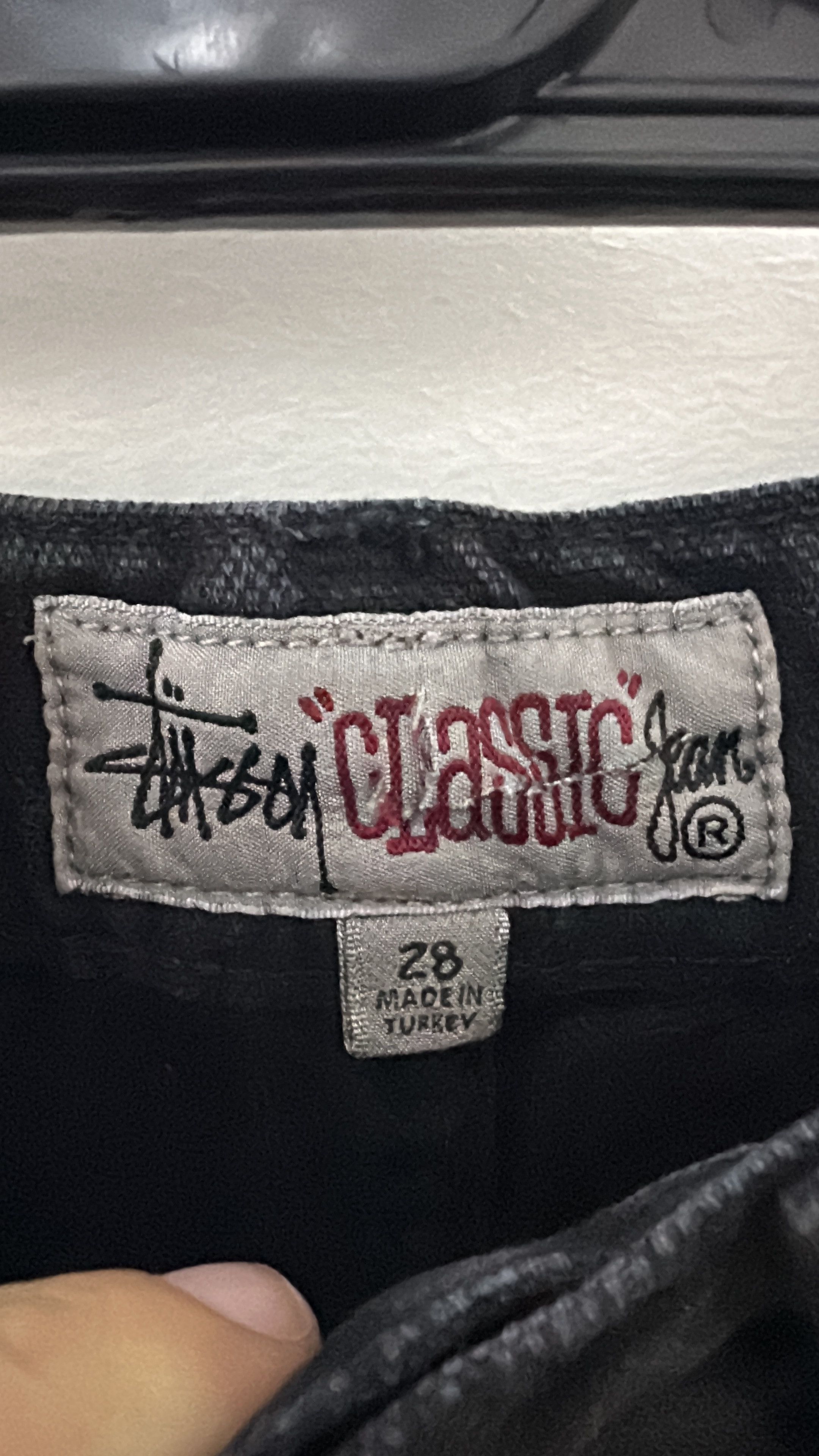 Stussy Stussy Classic Jean Black Size 28 Size US 28 / EU 44 - 6 Thumbnail