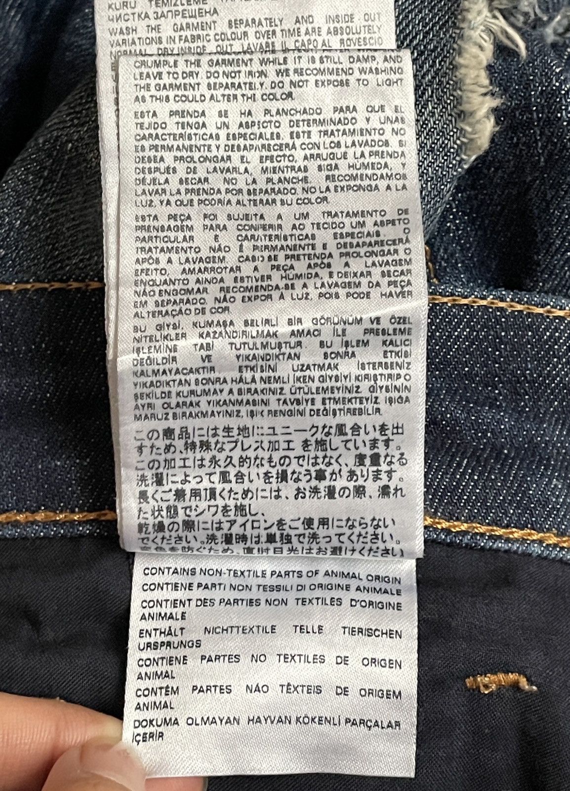 Diesel × Vintage Vintage Brand Diesel Jeans 1990s Size US 30 / EU 46 - 15 Thumbnail