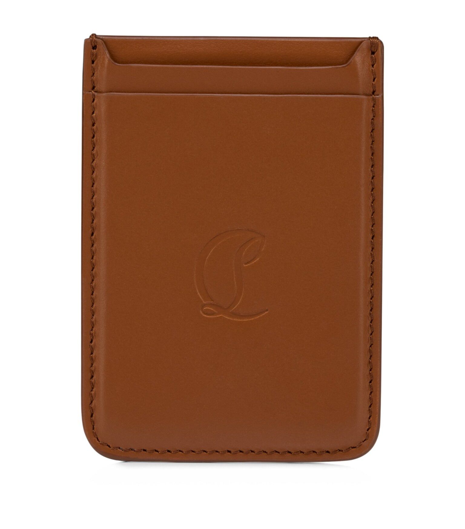 Christian Louboutin os11x0526 Size: OS / Magnet Card Holder For Phone in Brown Size ONE SIZE - 1 Preview