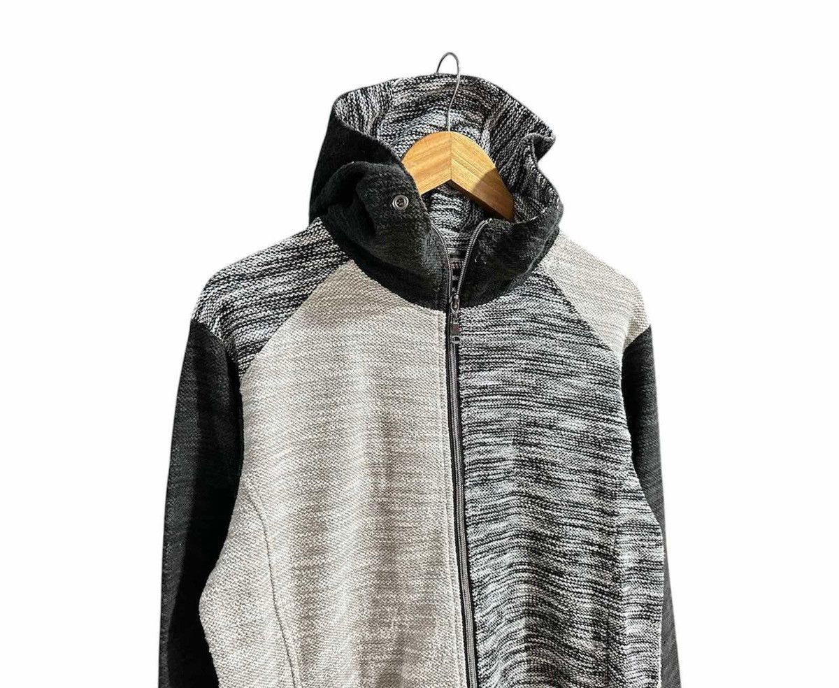 If Six Was Nine × Japanese Brand × semanticdesign 🔥Sick Y2K Semantic Design Double Knit Hoodie Zip Up Size US XL / EU 56 / 4 - 6 Thumbnail