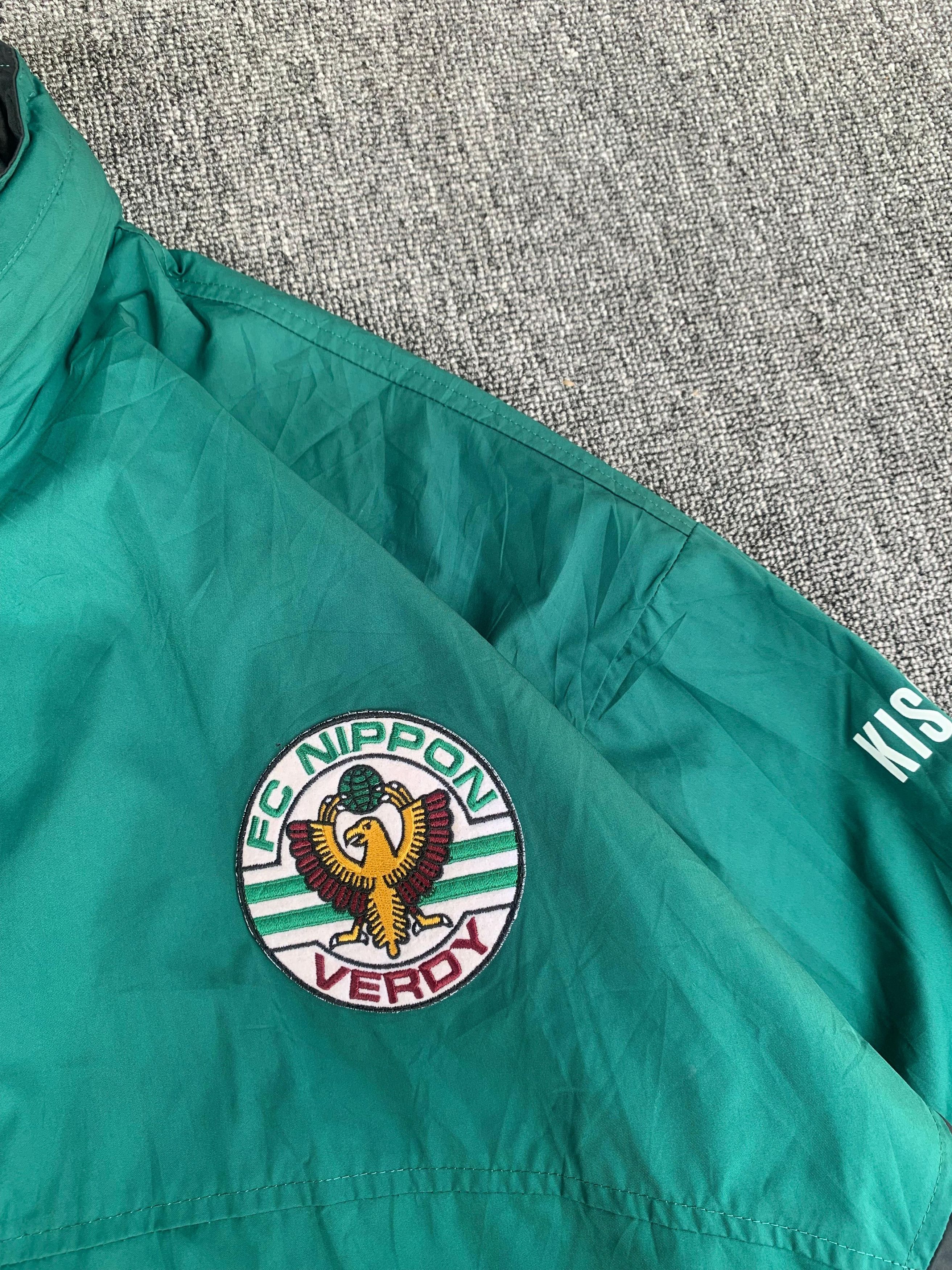 Japanese Brand × Nike Nike fc nippon verdy training windbreaker jacket Size US XXL / EU 58 / 5 - 2 Thumbnail