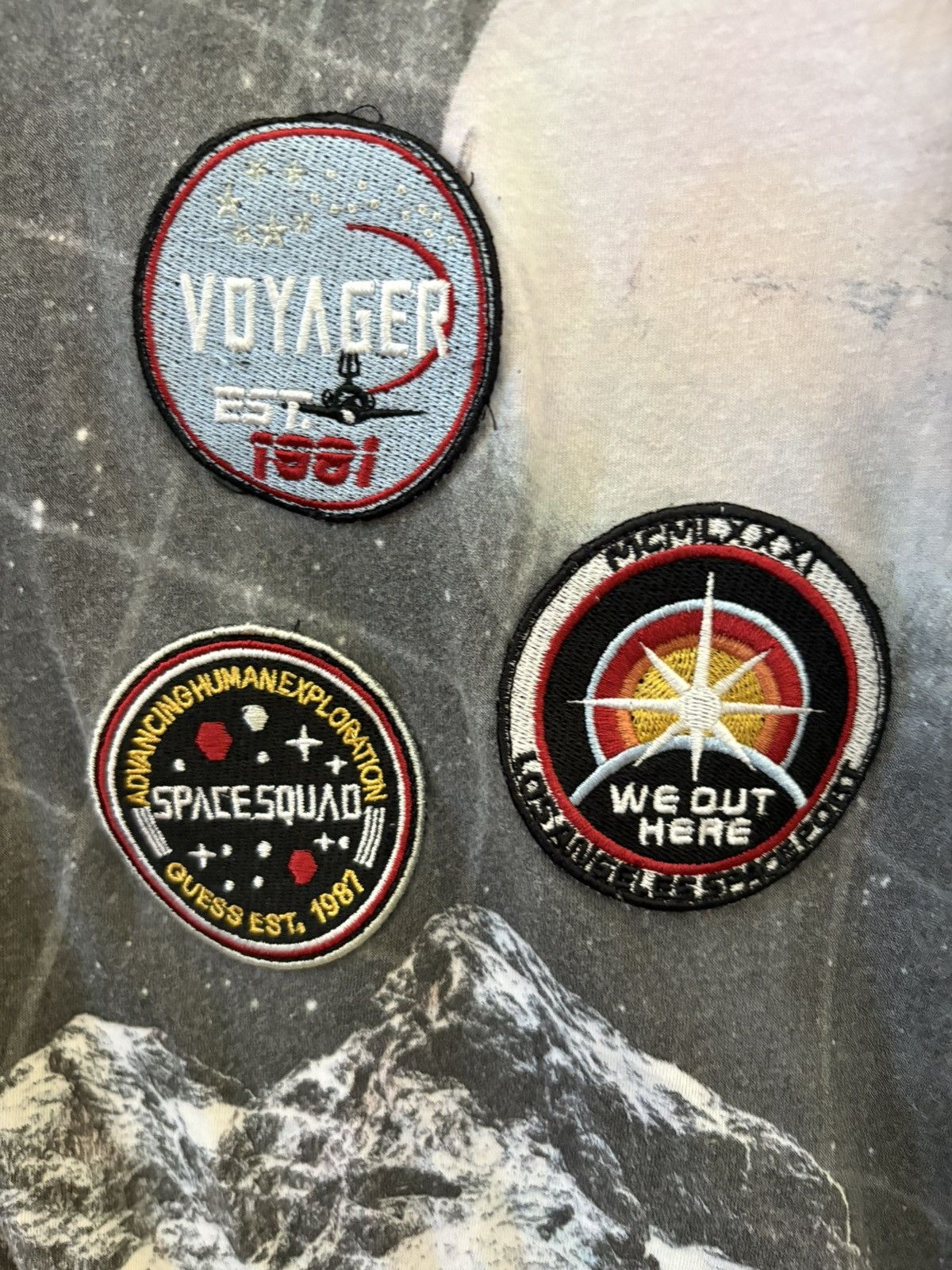 Guess Guess X outer space with reflective patches Size US L / EU 52-54 / 3 - 3 Thumbnail