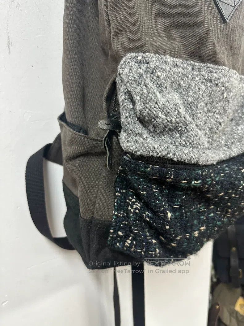 Yohji Yamamoto Yohji Yamamoto Patchwork Backpack Size ONE SIZE - 4 Thumbnail