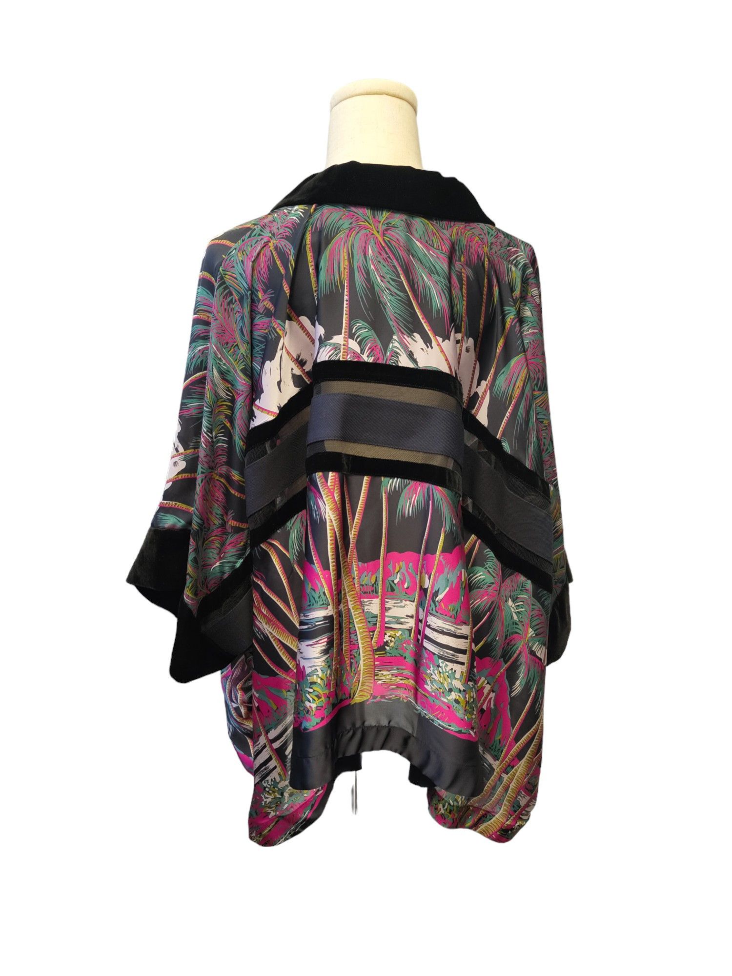 Sacai Sacai Overall Hawaiian Palm Trees Print Shirt Size L / US 10 / IT 46 - 4 Thumbnail