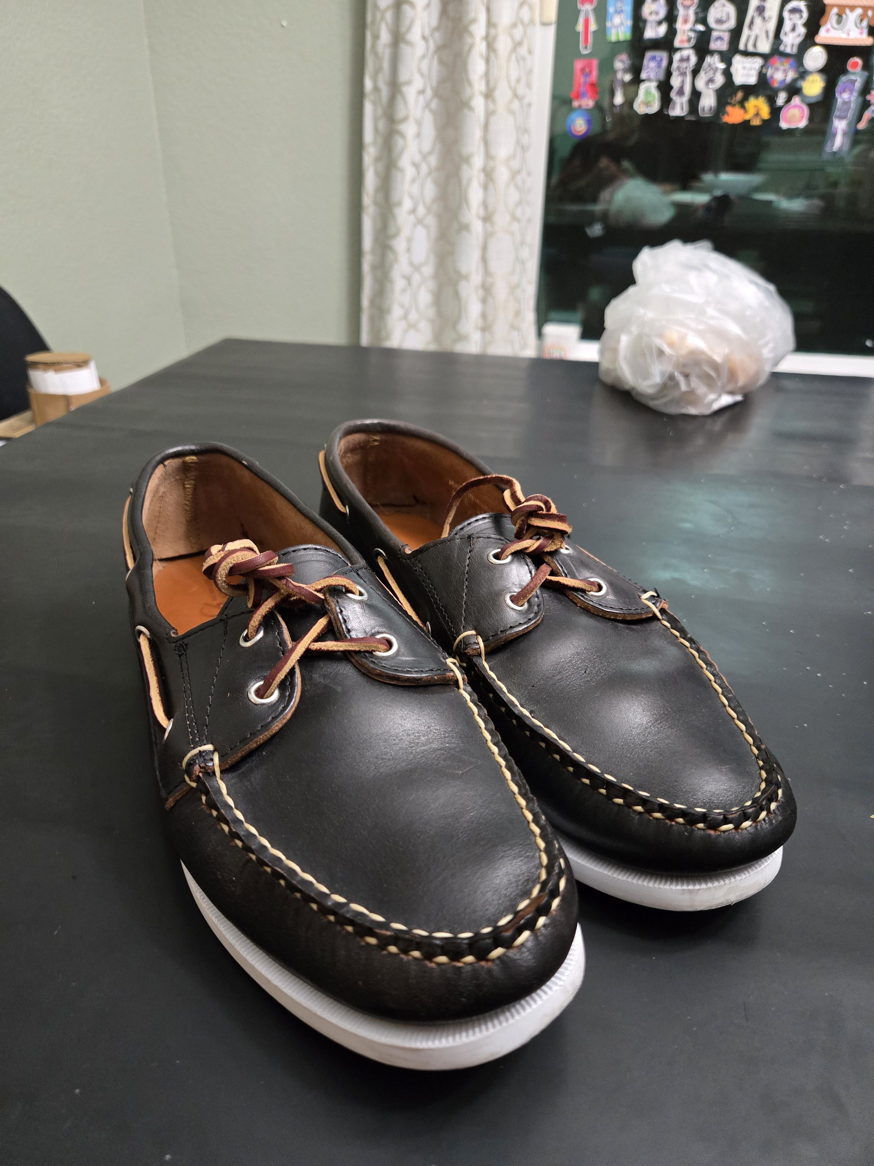 Rancourt & Co. 12E Horween CXL Boat Shoe- Rancourt & Co Size US 12 / EU 45 - 2 Thumbnail
