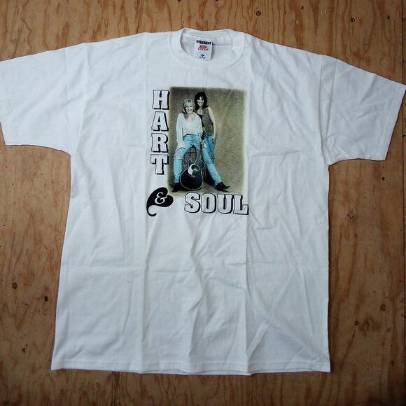 Band Tees × Vintage Deadstock Vintage Hart & Soul T-Shirt Size US L / EU 52-54 / 3 - 2 Thumbnail