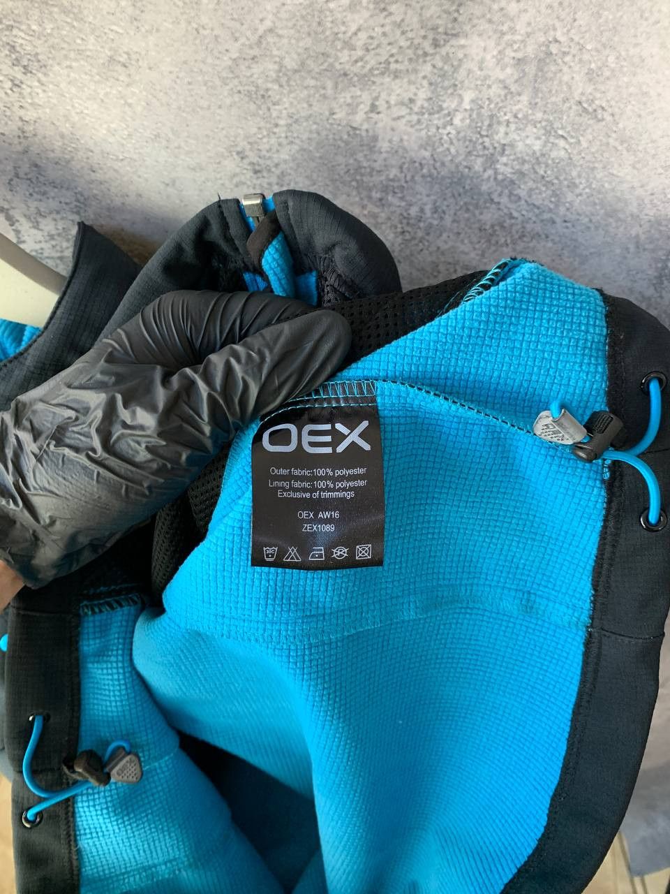 Other OEX Jacket Large Grey SoftShell Outdoor Hiking Full Zip Top Size US L / EU 52-54 / 3 - 17 Thumbnail