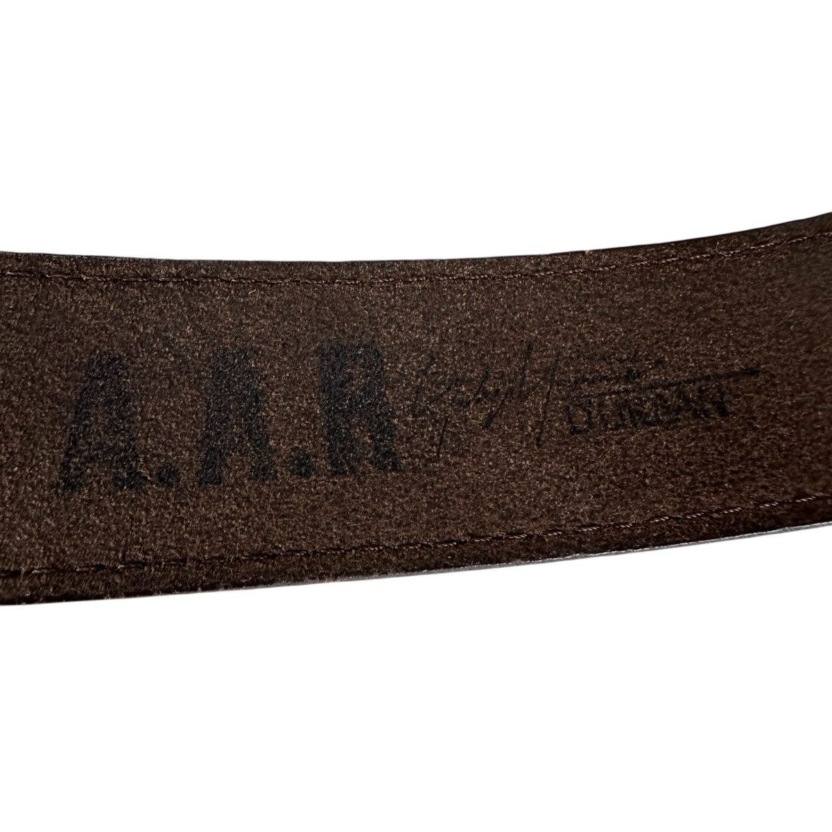 Yohji Yamamoto YOHJI YAMAMOTO LEATHER BELT Size ONE SIZE - 5 Thumbnail