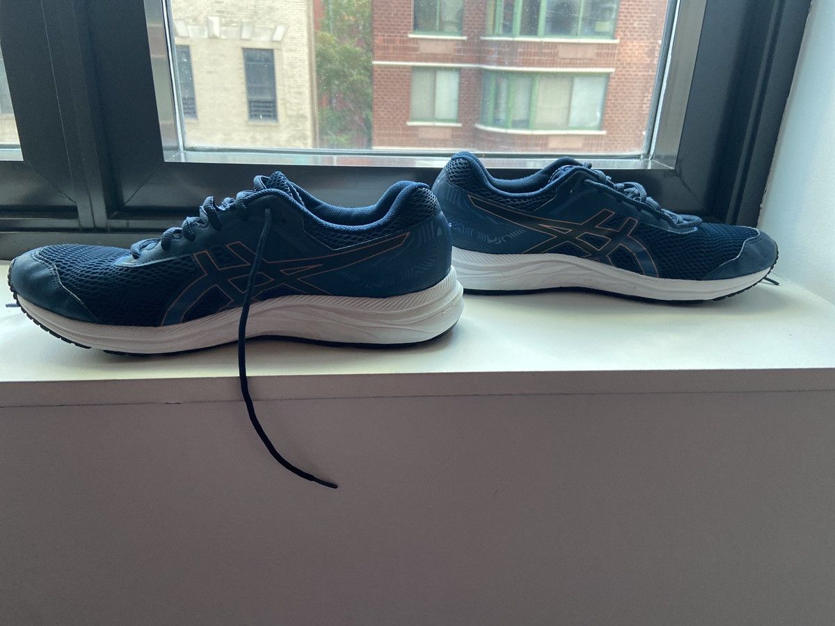Asics Asics Kabuki marine blue with orange details, size 11.5 Size US 11.5 / EU 44-45 - 1 Thumbnail