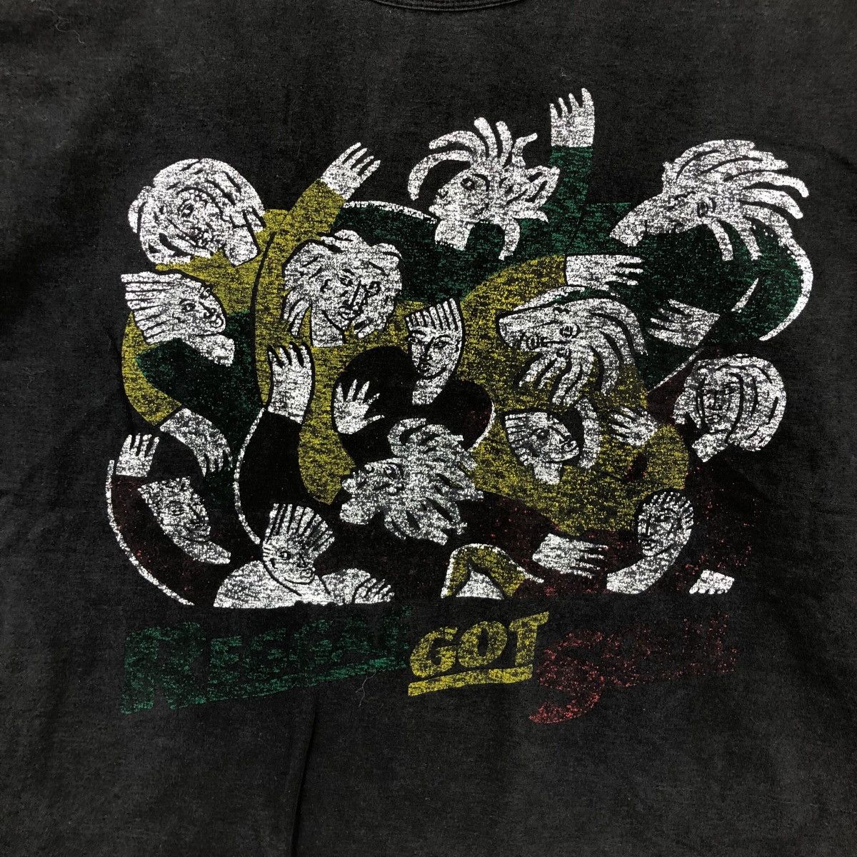 Vintage Vintage Raggae Got Soul Long Sleeve Italfoods Tag Size US L / EU 52-54 / 3 - 3 Thumbnail