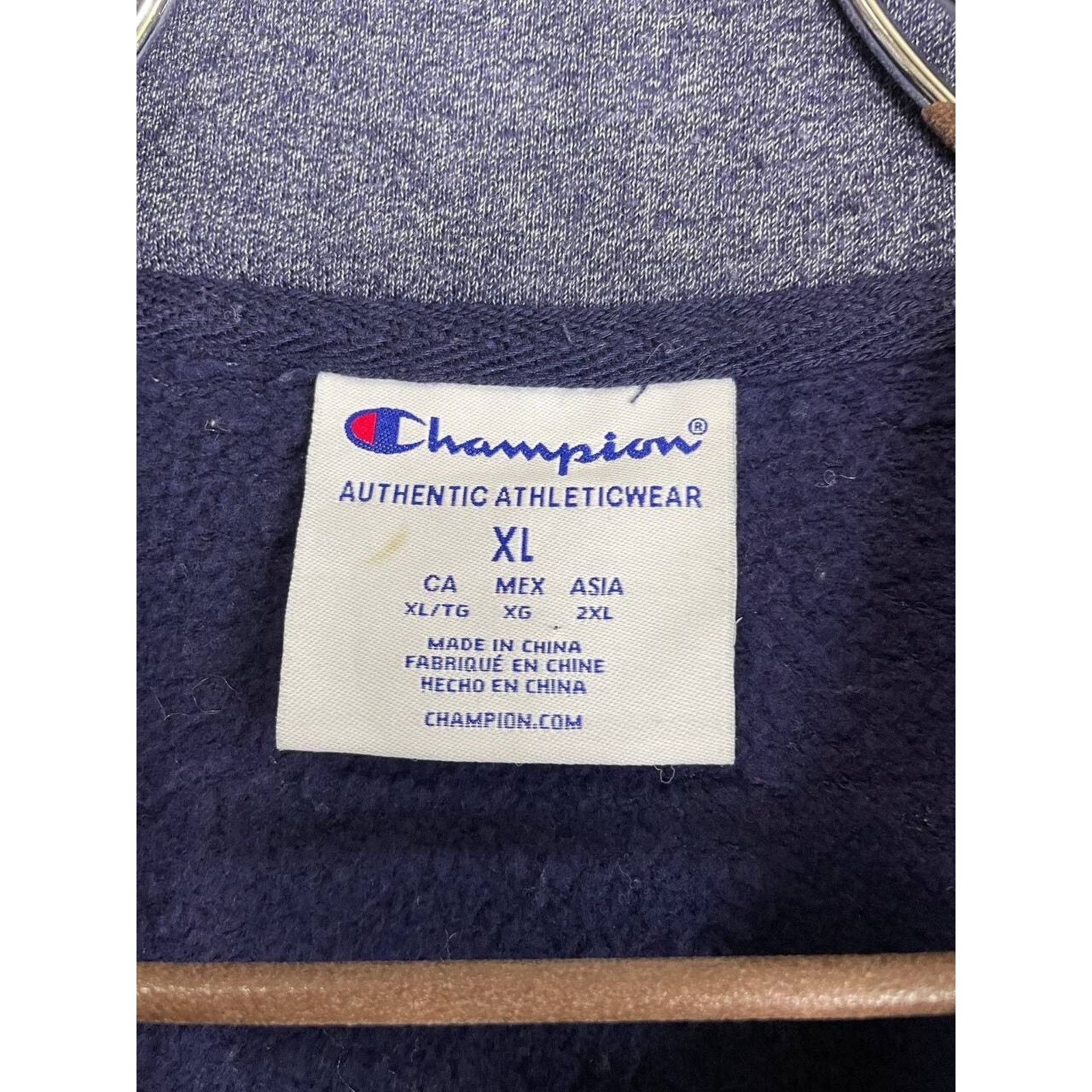 Champion Vintage Champion Toreros SD Navy 1/4 Zip Sweatshirt Size XL Size US XL / EU 56 / 4 - 7 Thumbnail