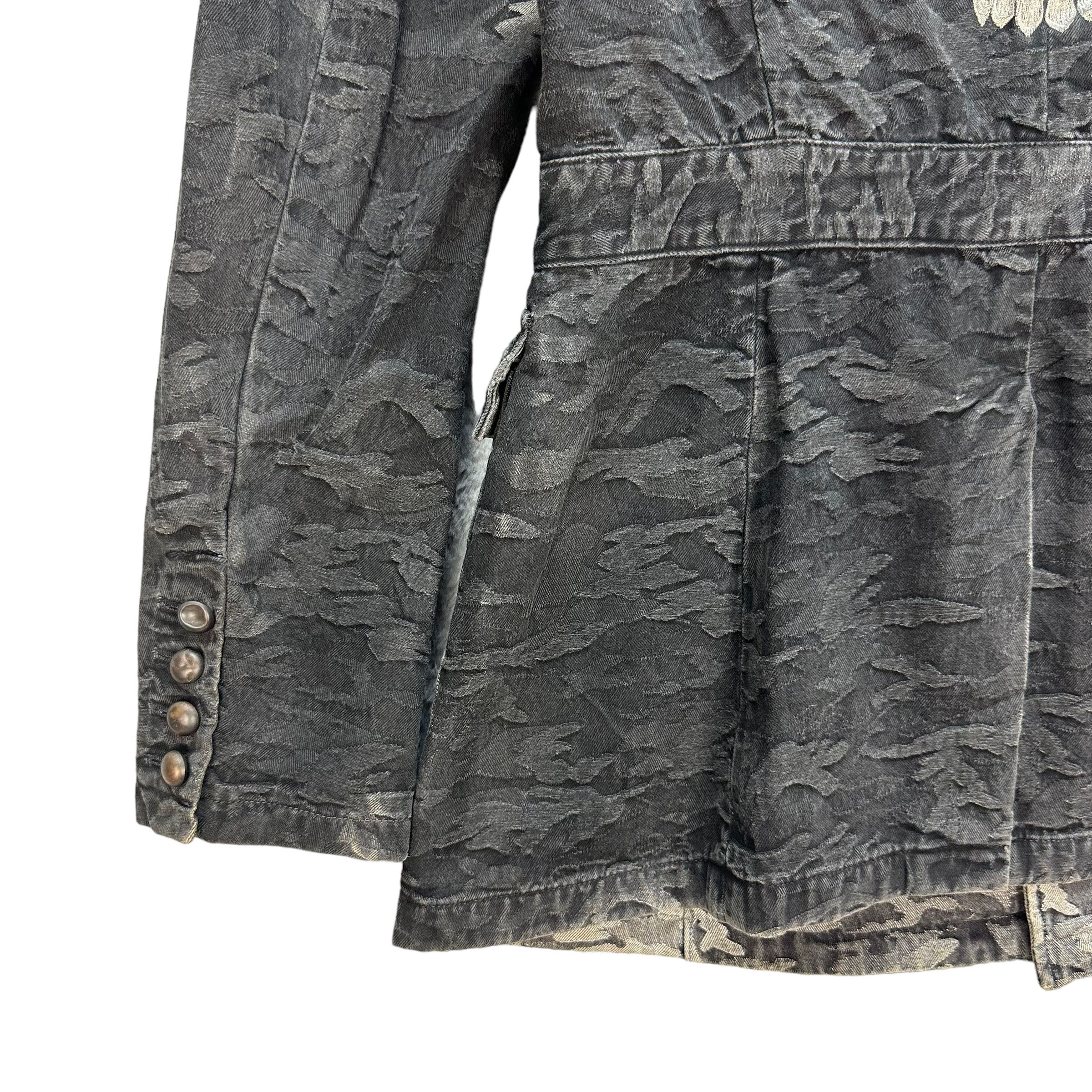 Obelisk OBELISK SKULLS ON BACK CHORE JACKET #7865-185 Size US M / EU 48-50 / 2 - 5 Thumbnail