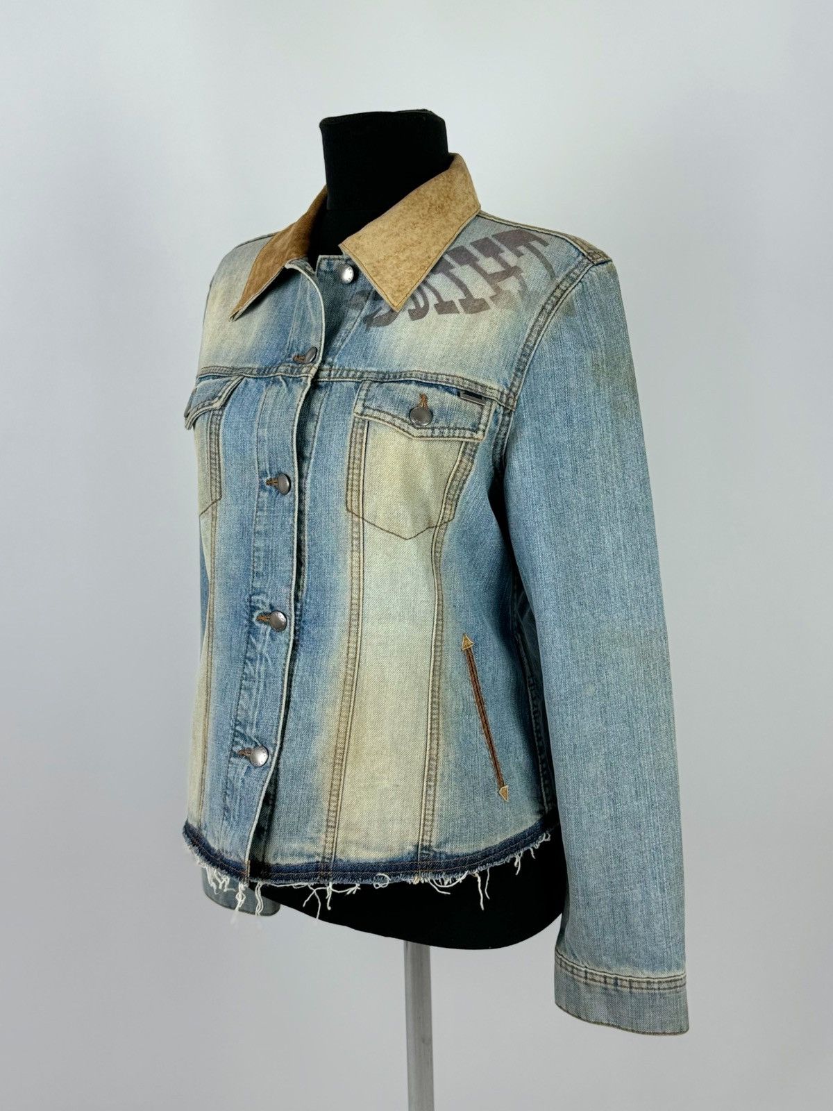 Vintage Escada Sport CowGirl Washed Western Wild Thing Jacket Size M / US 6-8 / IT 42-44 - 3 Thumbnail