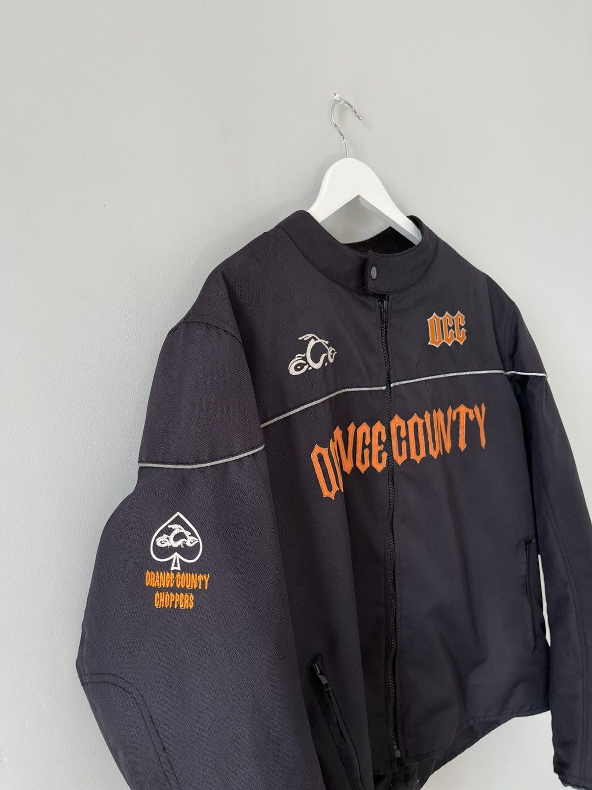 Vintage Vintage Orange County Choppers Armored Motorcycle Jacket Size US XL / EU 56 / 4 - 11 Thumbnail