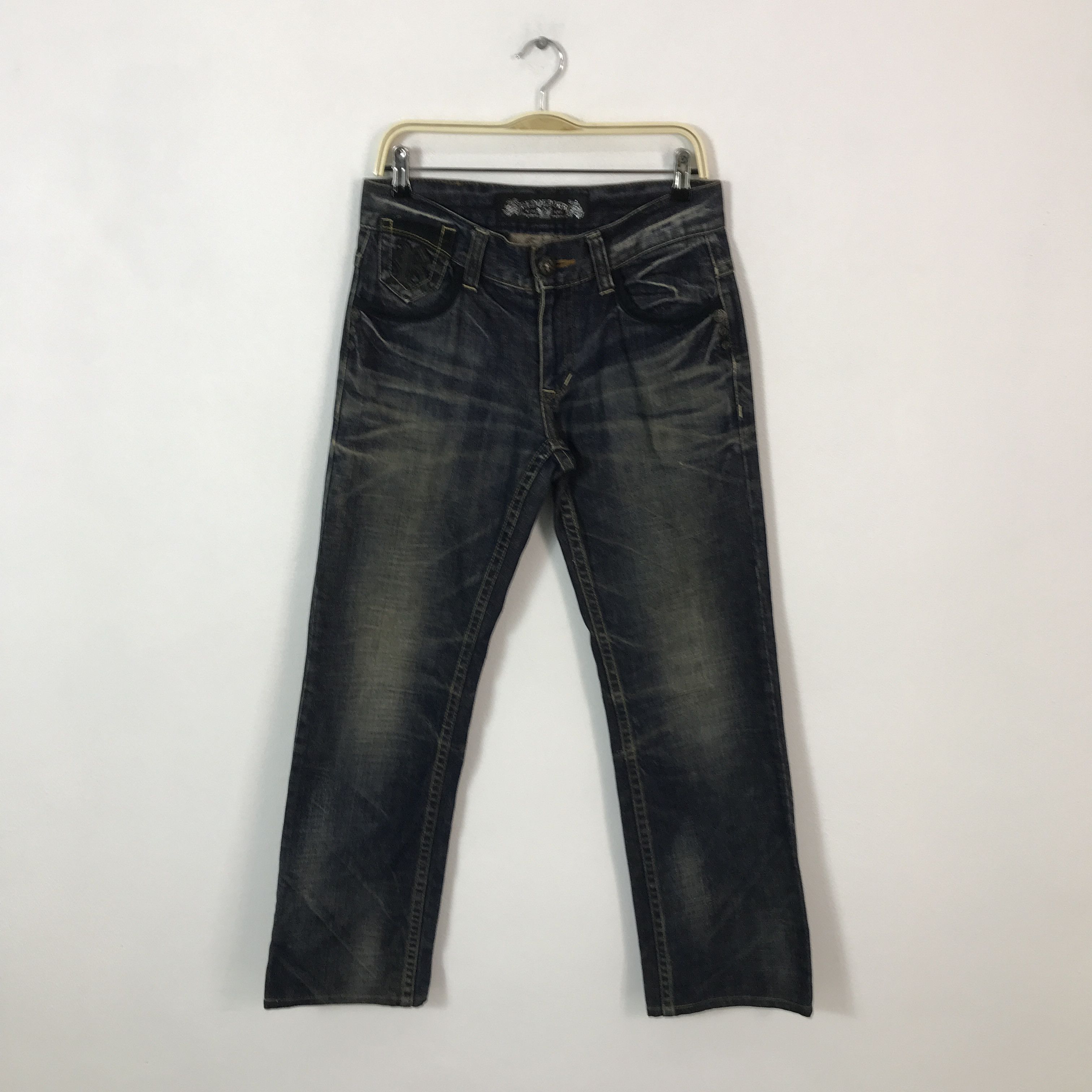 Japanese Brand red pepper Japan design Denim jeans Pants Size US 30 / EU 46 - 1 Thumbnail