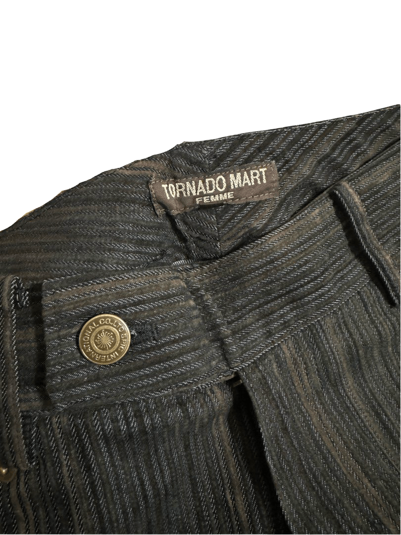 Japanese Brand × Tornado Mart Tornado Mart Flared Pants Size US 30 / EU 46 - 3 Thumbnail