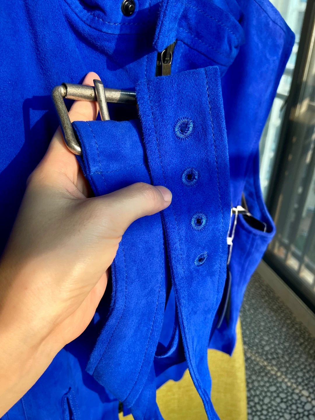Haider Ackermann Haider Ackermann Suede Colorful Jacket 38 Unisex Size XS / US 0-2 / IT 36-38 - 8 Thumbnail