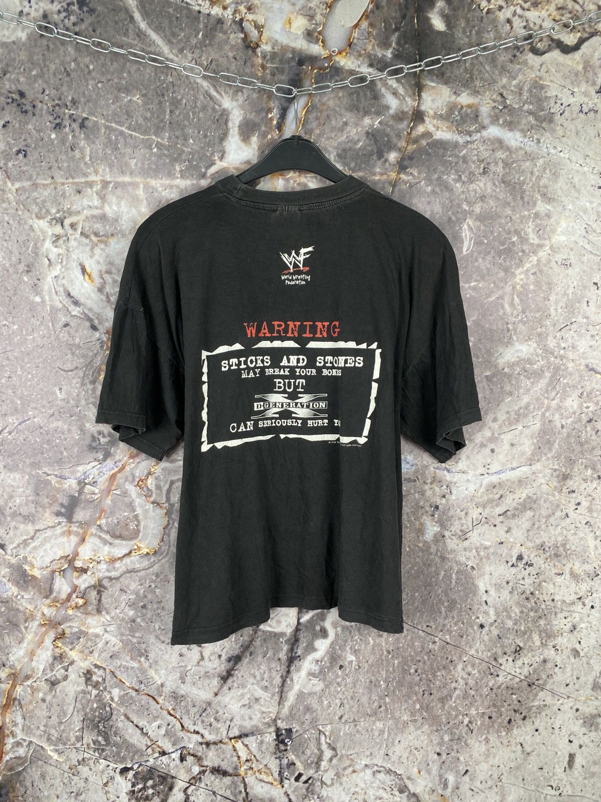 Vintage × WWE Men’s DX D-Generation T-Shirt Wrestling 1998 Vintage HBK Size US XL / EU 56 / 4 - 9 Thumbnail