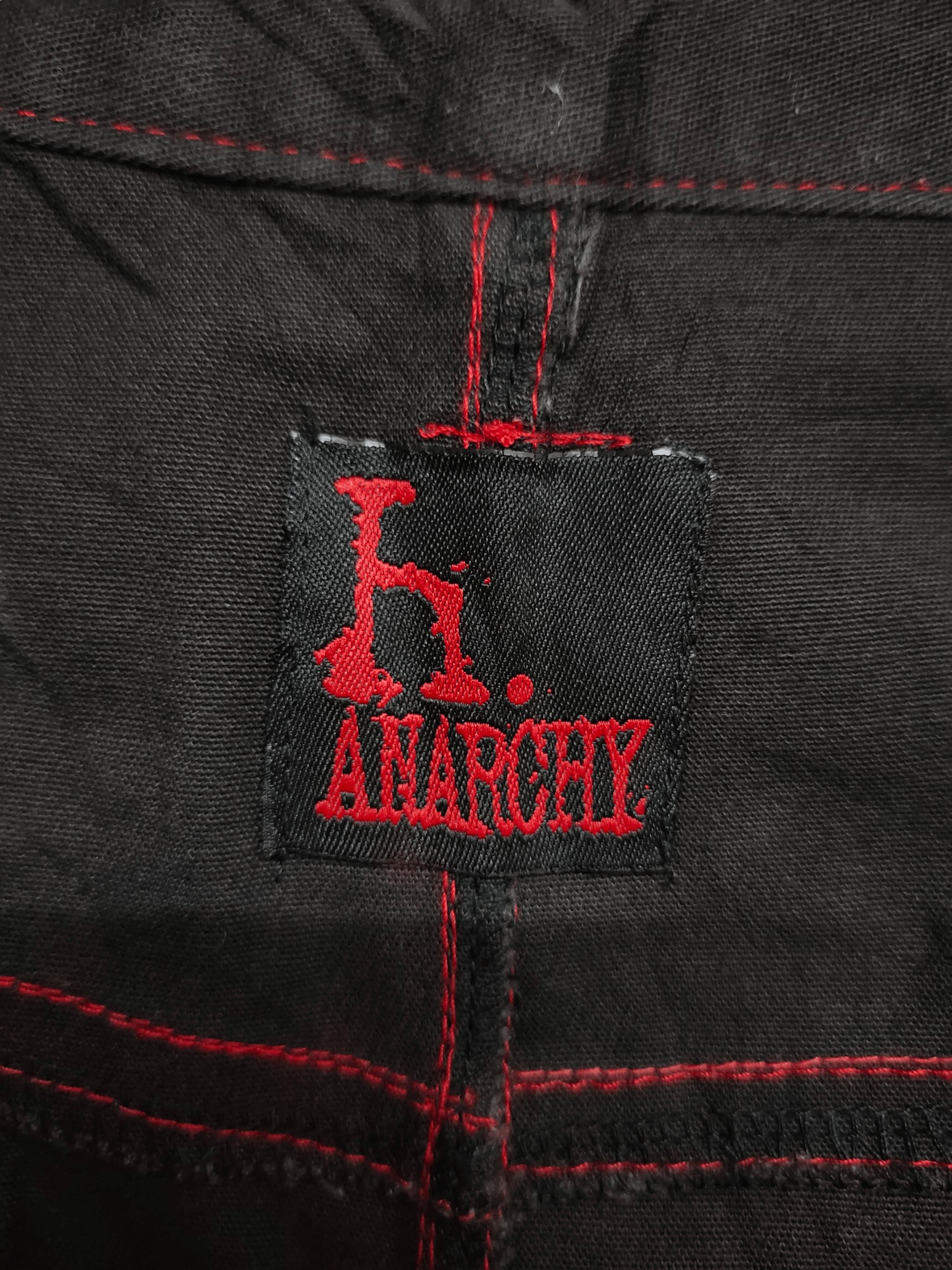 Seditionaries Vintage Y2k H.Anarchy Punk Poem Parches Zipper Hagi Pants Size US 28 / EU 44 - 16 Thumbnail