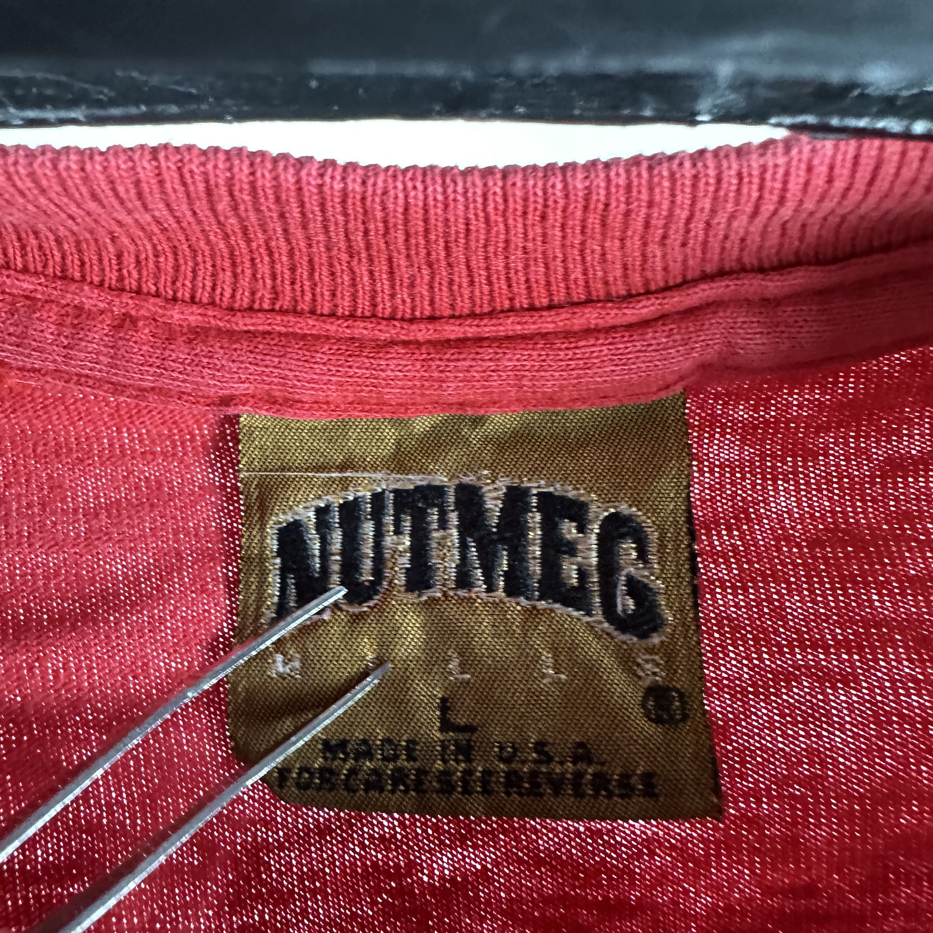 Vintage ​​​​1994 San Francisco 49ers NFL Nutmeg Large T-Shirt Size US L / EU 52-54 / 3 - 4 Thumbnail
