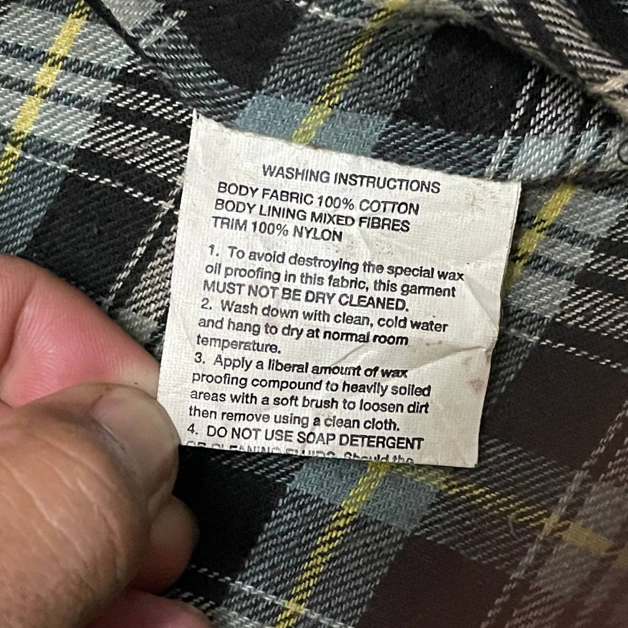 Barbour Vintage Lairds Waxed Jacket Made in England Size US L / EU 52-54 / 3 - 9 Thumbnail