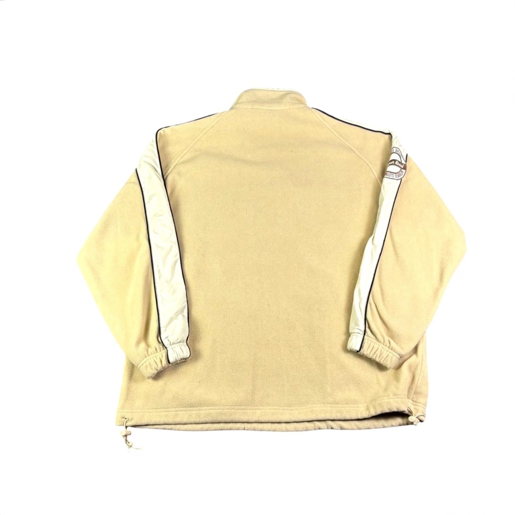 Southpole Southpole Mens Quarter Zip Fleece Pullover Tan Vintage Patches Large RN82628 Size US L / EU 52-54 / 3 - 2 Thumbnail