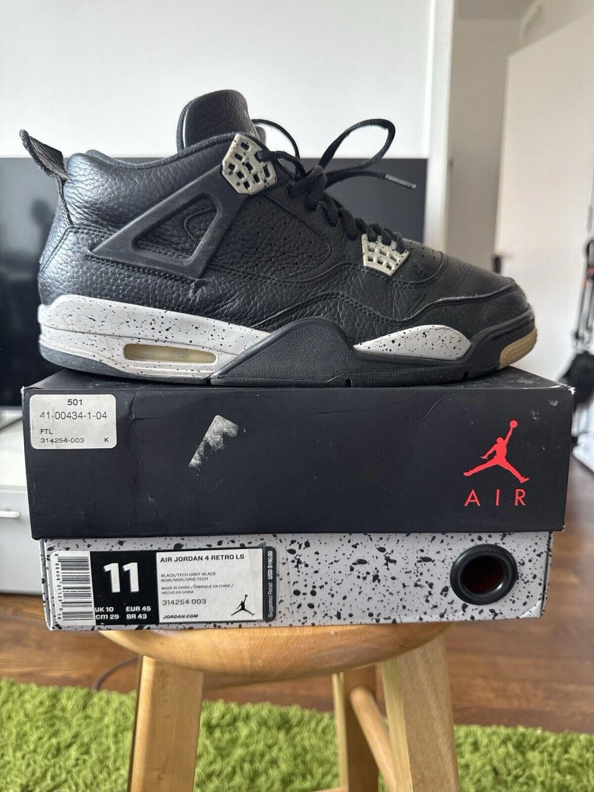 Jordan Brand Nike Air Jordan 4 Retro “Oreo” (2015) Size US 11 / EU 44 - 2 Thumbnail
