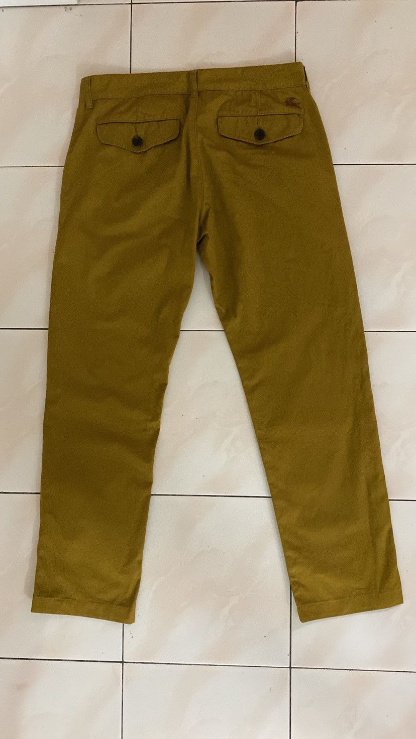 Burberry × Burberry Prorsum × Vintage Burberry Black Label Yellow Mustard Pant Size US 33 - 3 Thumbnail