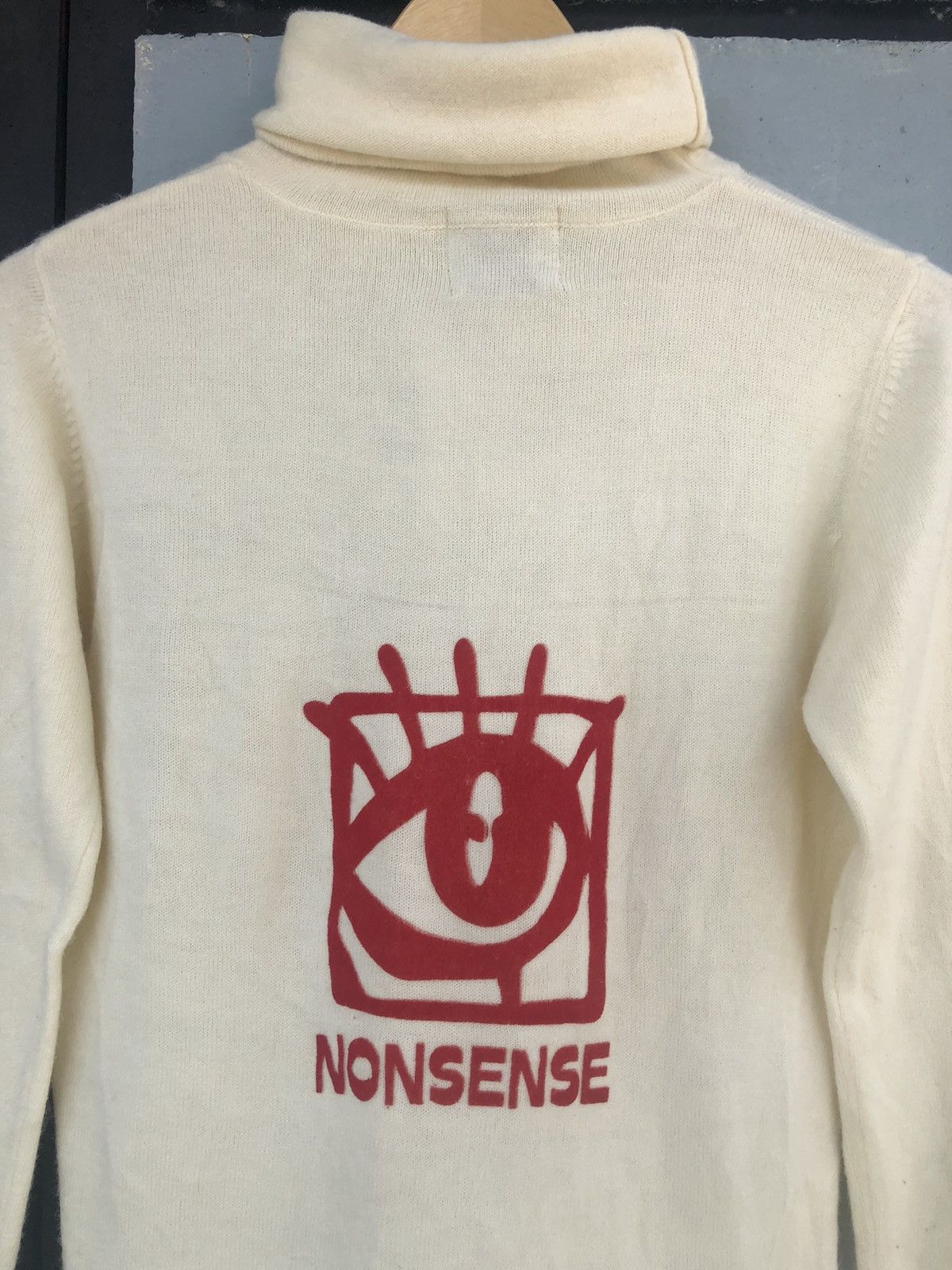 Angel Blue × Hysteric Glamour × Japanese Brand Japanese Nonsense Turtleneck Knit Sweater Size US S / EU 44-46 / 1 - 8 Thumbnail