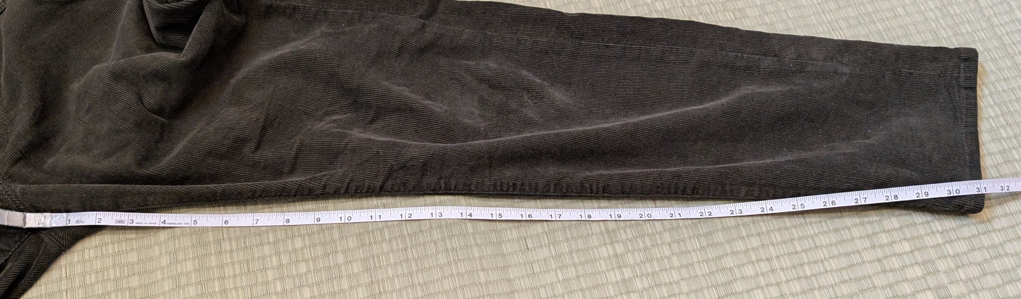 Todd Snyder Todd Snyder Slim Fit Stretch Corduroy Pants Olive Size US 33 - 6 Thumbnail