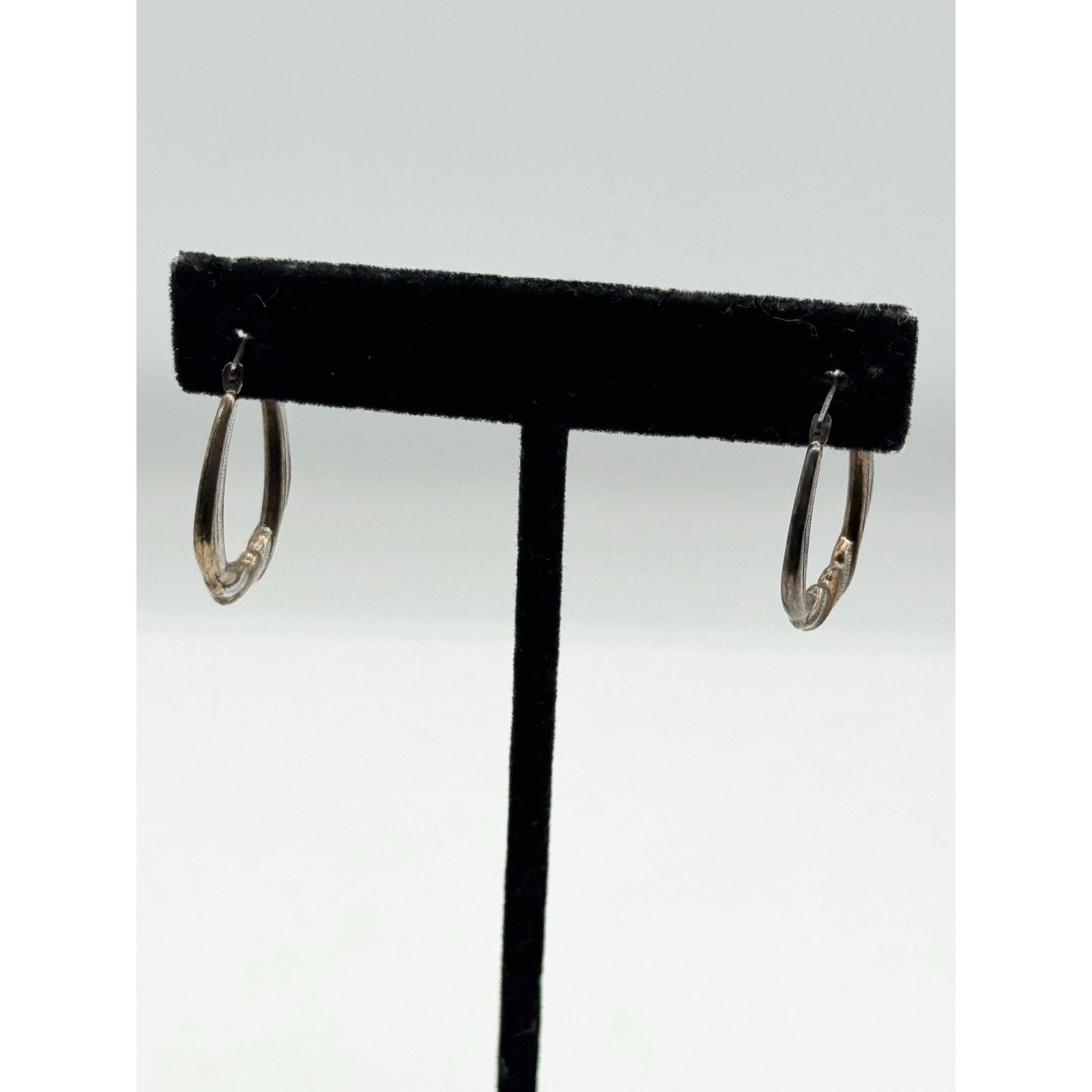 Other Vintage 14k 1/20 Gold filled gold & silver hoop earrings Size ONE SIZE - 4 Thumbnail