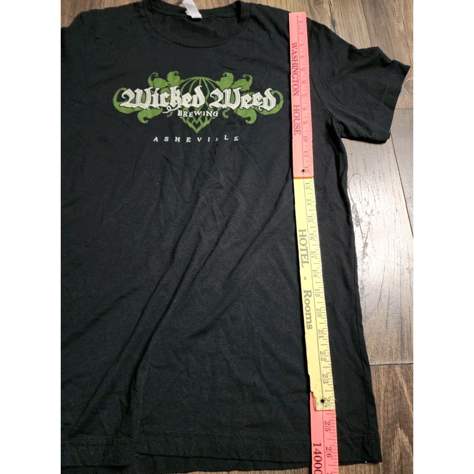 Vintage Wicked Weed Brewing T Shirt Adult M Asheville NC Double Sided Size US M / EU 48-50 / 2 - 3 Thumbnail