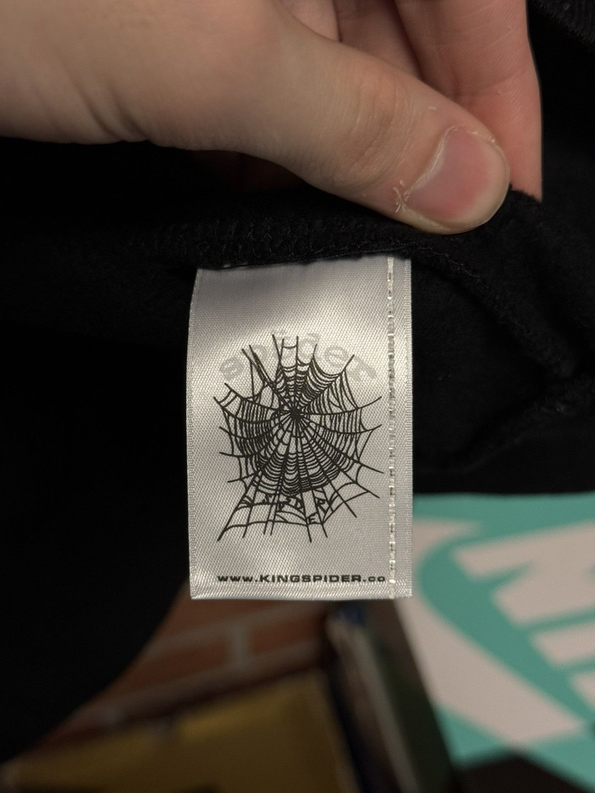 Sp5der Spider Crystals Stone Hoodie Black Size Small Rare Size US S / EU 44-46 / 1 - 9 Thumbnail