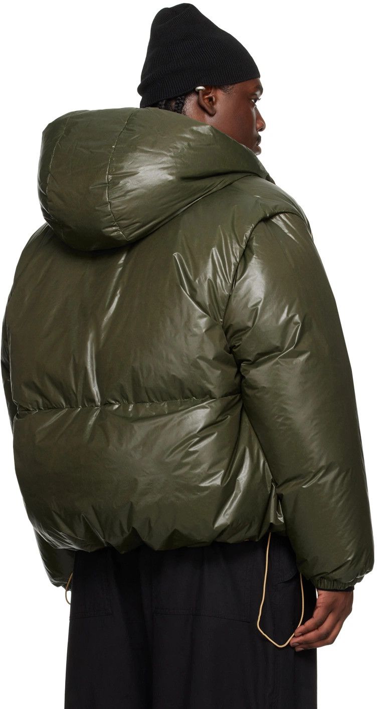 Jil Sander o1y1124 Ssence Exclusive Down Jacket in Green Size US XL / EU 56 / 4 - 3 Thumbnail