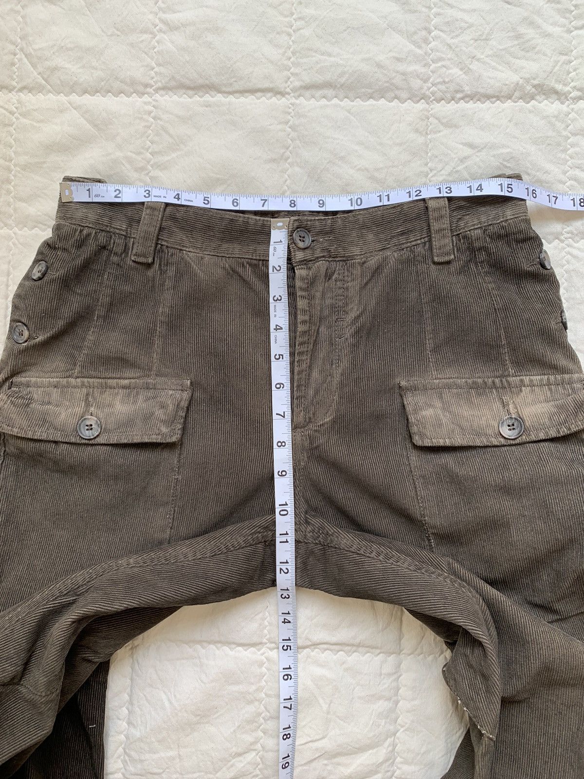 Dolce & Gabbana Archive Dolce & Gabbana Big Front Pocket Military Cargo Pant Size US 31 - 20 Thumbnail
