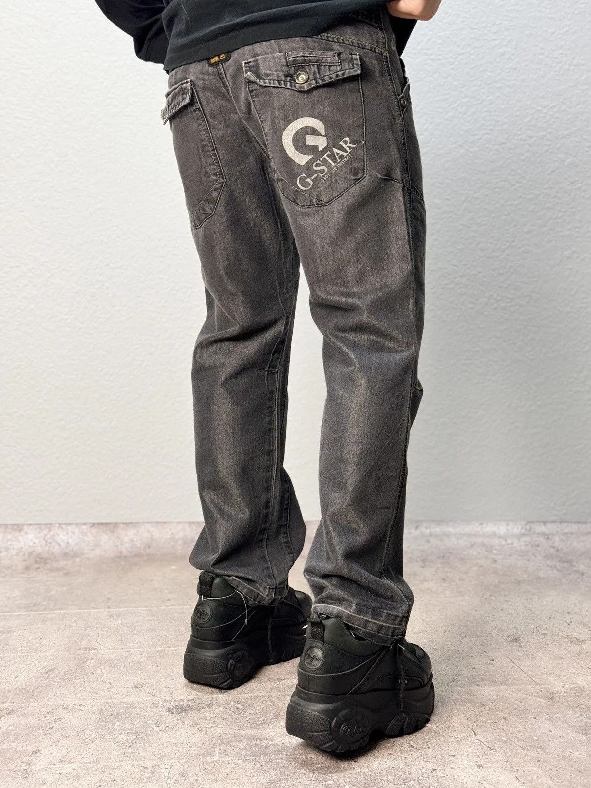 G-Star × Hysteric Glamour × If Six Was Nine Hysteric Glamour Balenciaga Style Cargo G Star Size US 31 - 4 Thumbnail