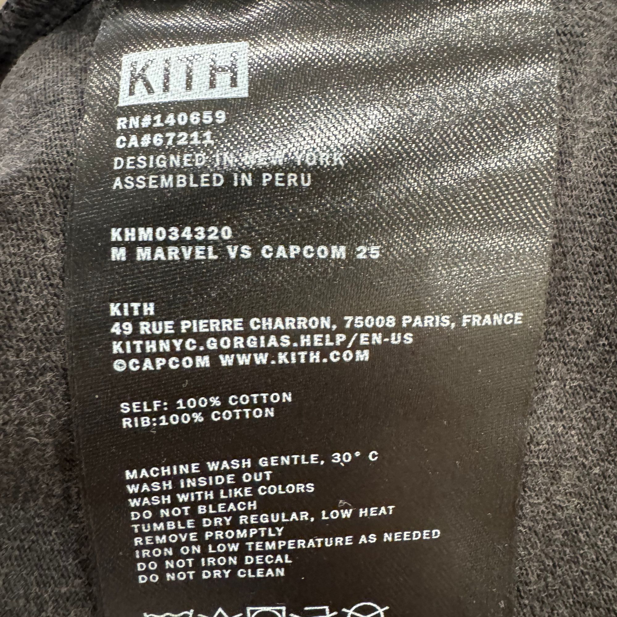 Kith × Marvel Comics KITH Marvel vs Capcom - Mega Man Sketch Vintage Tee - Size L Size US L / EU 52-54 / 3 - 8 Thumbnail