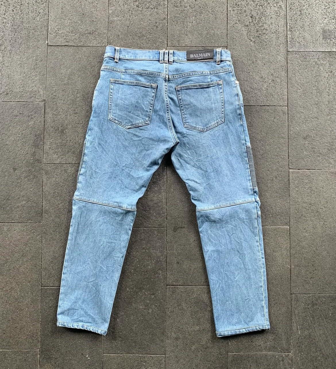 Balmain Balmain biker Jeans Size US 34 / EU 50 - 2 Thumbnail
