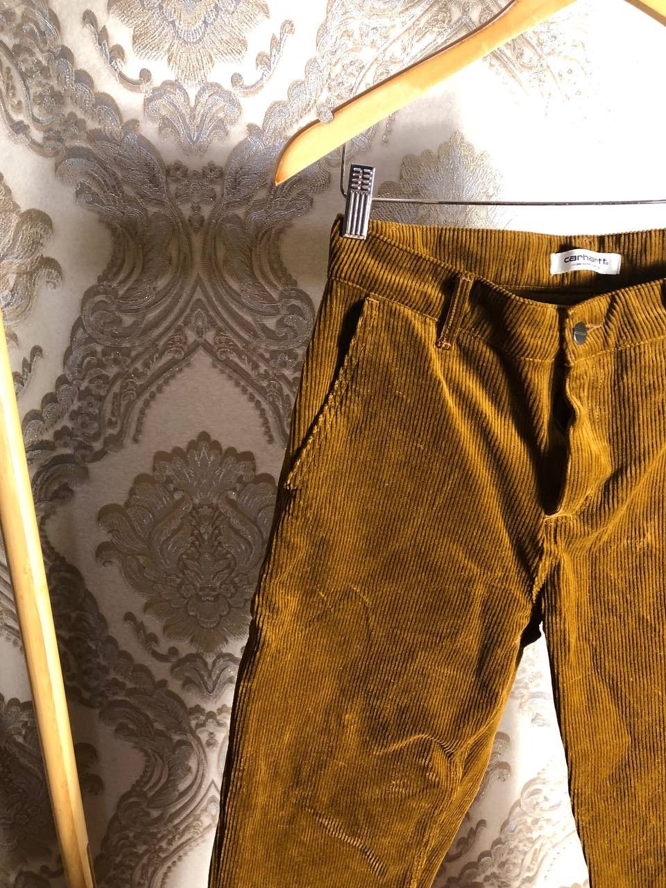 Carhartt Wip Vintage CARHARTT WIP Pierce Pant Straight Velvet Y2K SK8 Size 26" / US 2 / IT 38 - 4 Thumbnail