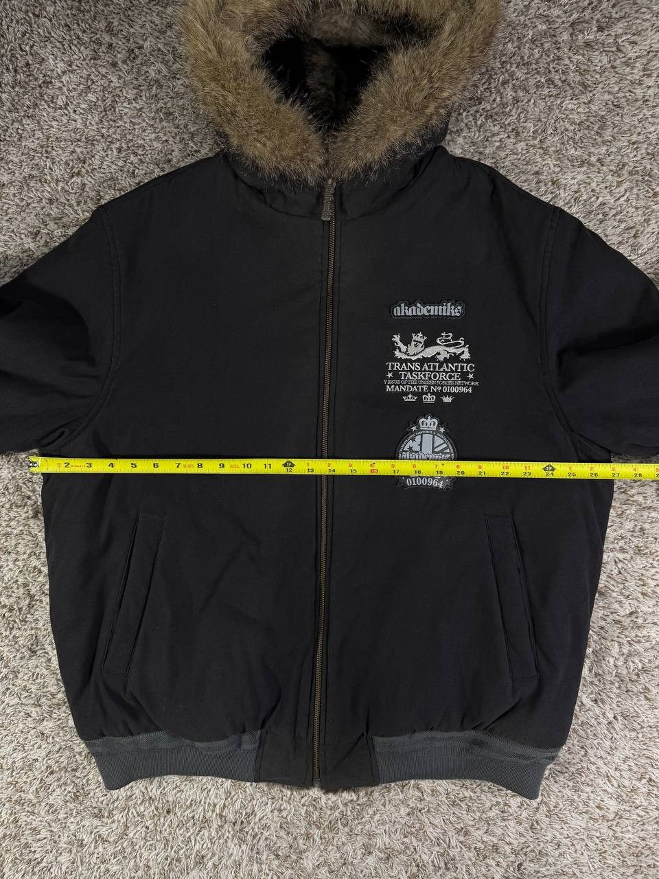 Akademiks Rare Y2K Akademiks Reversible Fur Hooded Jacket Hip Hop Size US XL / EU 56 / 4 - 8 Thumbnail